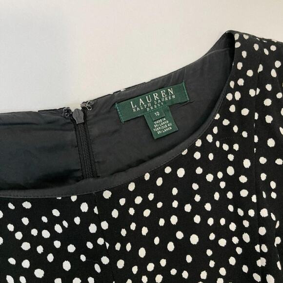 Lauren Ralph Lauren Colorblock Dot Print Sleeveless - Picture 4 of 9